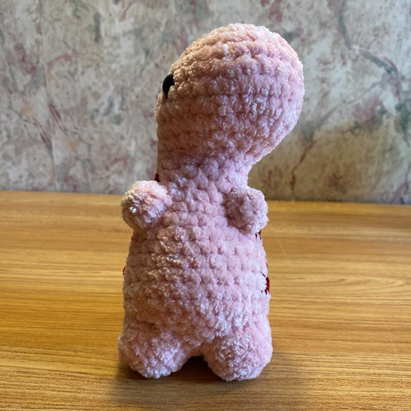 Mini Crochet Dino with Stripes - Picture 5 of 5